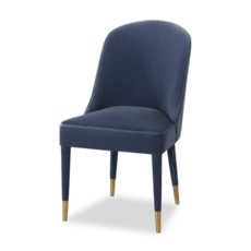 Viva Chair Gainsborough Cobalt Velvet | OUTLET