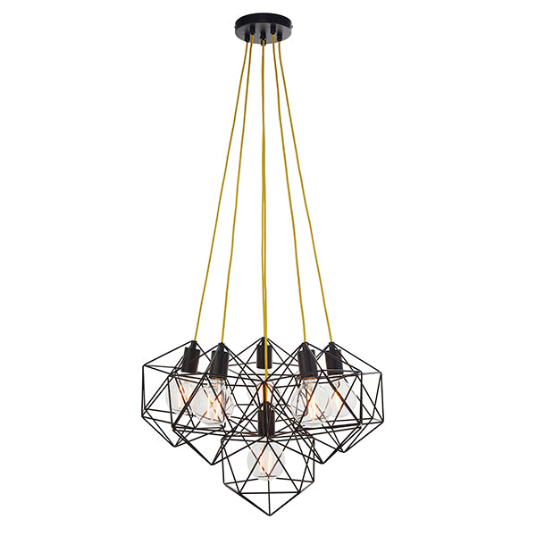 Icosa 6lt Pendant Light | OUTLET