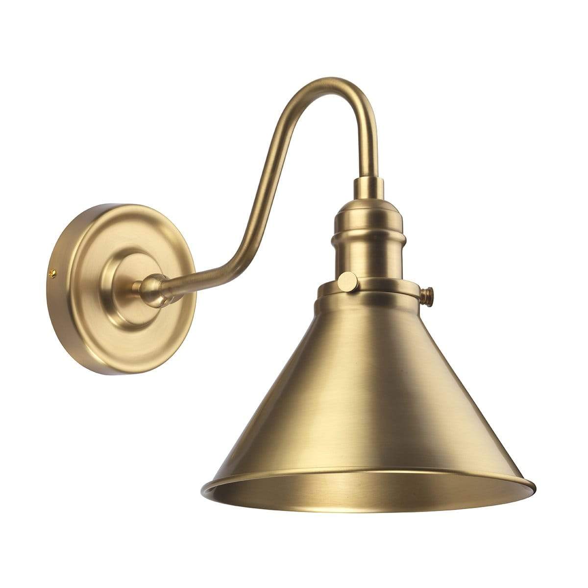 Provence 1 Light Wall Light - Aged Brass | OUTLET