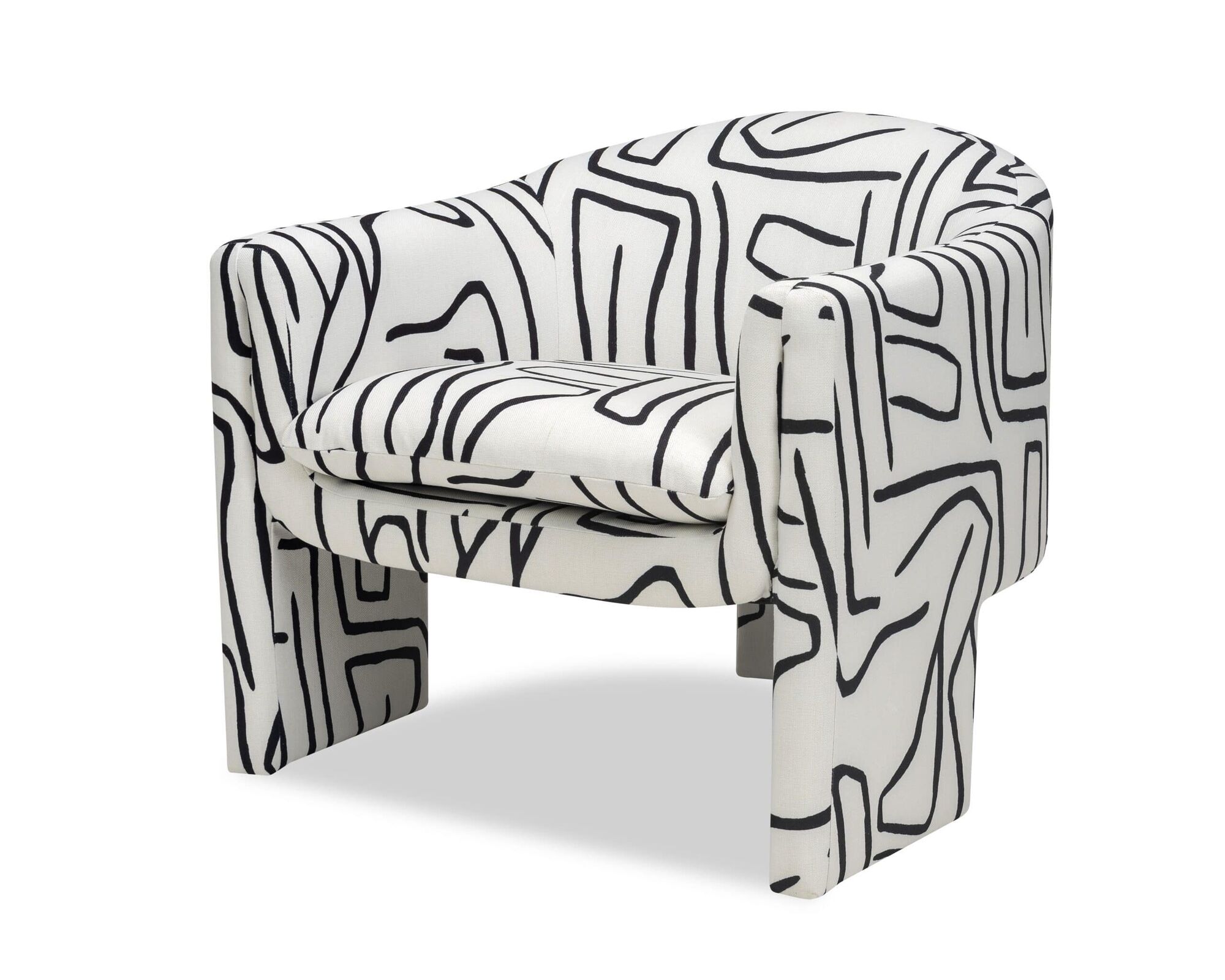Iconic Occasional Chair - Zebra Black & White | OUTLET